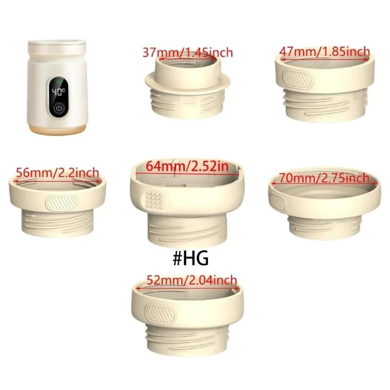 J15U Bottle Warmer / Adapter LCD Display Baby Milk Warmer Fast Heating Leakproof