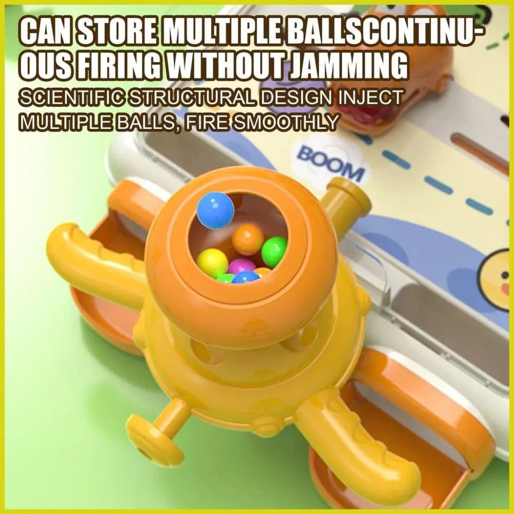 Crocodile Table Game Pinball Shooting Machine Score Shooting Target Desktop Party Game Kid Educational Toy Adult Christmas Gifts