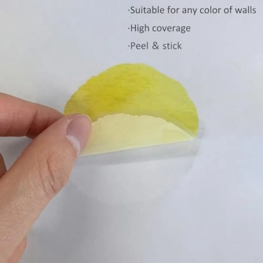 Colorful Polka Dot Wall Decals Watercolor Dots Wall Sticker for Baby Girls Teens and Nursery Room