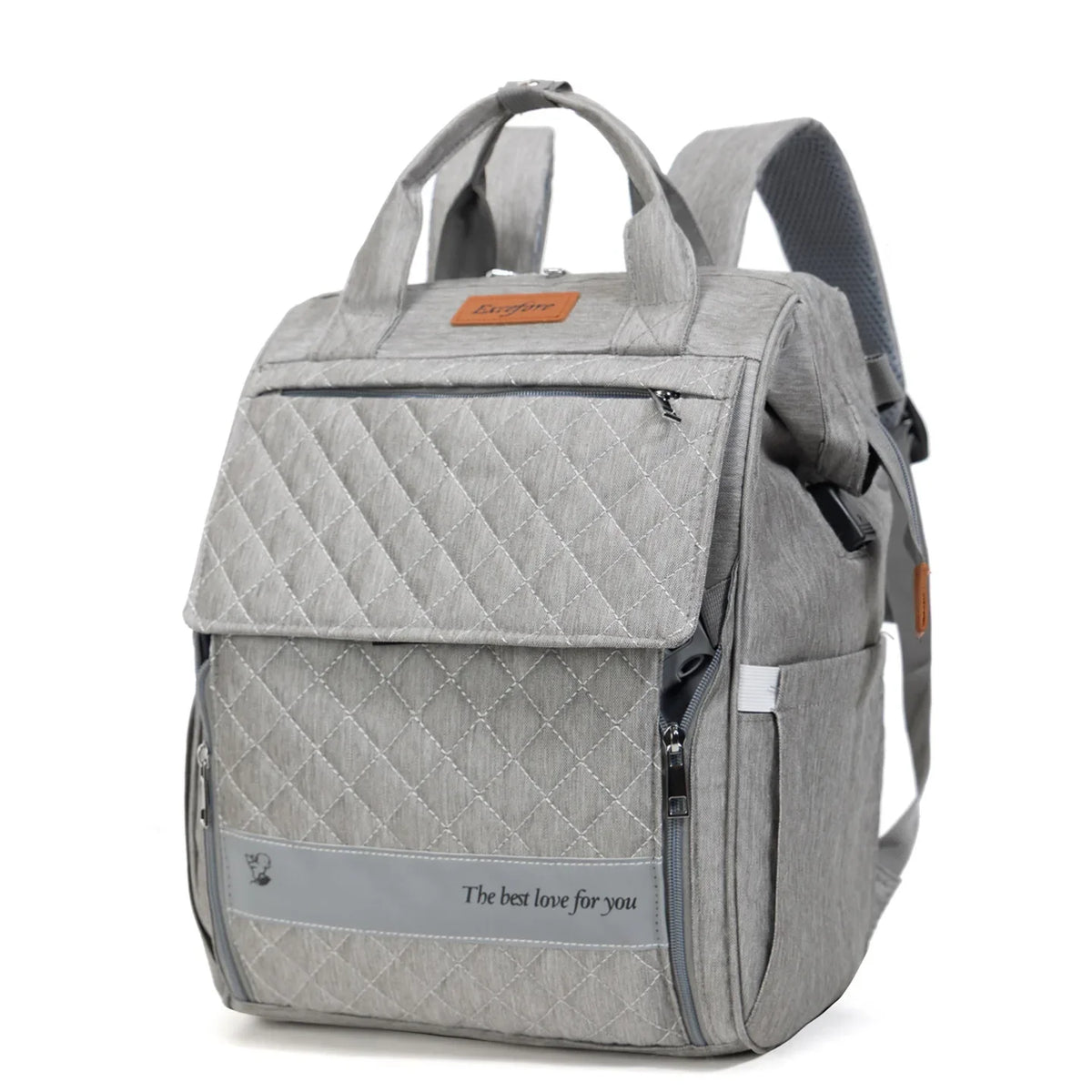 Oxford cloth Mommy Bag Dry-wet Separation Large Capacity Nappy Backpack Multi-Functional Lightweight Mom's Outting Bag Travel