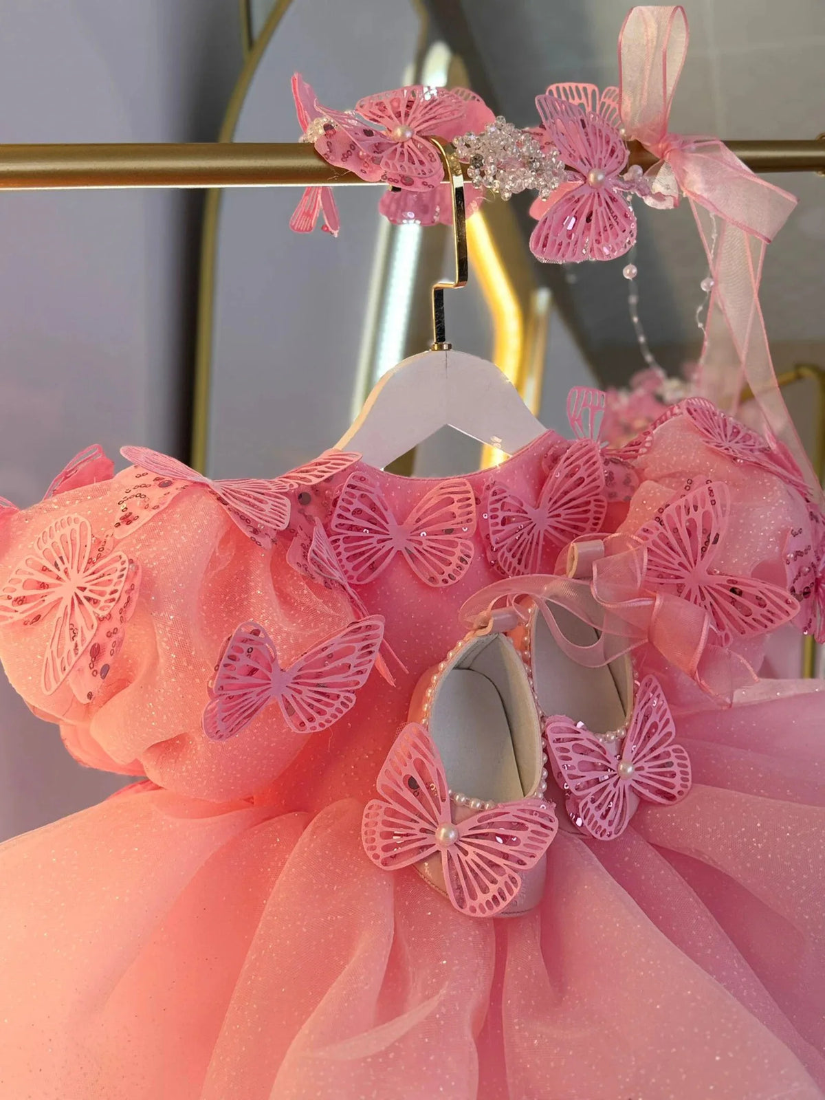 Custom JDY High Couture Heavy Industry Flower Girl Dress Wedding Banquet Gown Birthday Party Pageant فساتين اطفال
