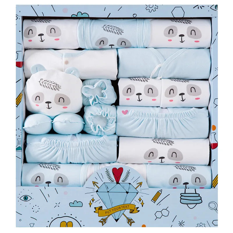 Baby Clothes, Newborn Gift Box Set, Autumn Pure Cotton, Newborn Baby, Full Moon Baby Gift Supplies, Mother and Baby Encyclopedia