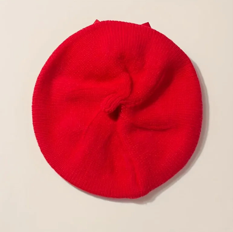 baby beret, bow hat, newborn baby 1-3 years old painter hat, baby girl clothing, baby spring headwear, toddler hair accessories