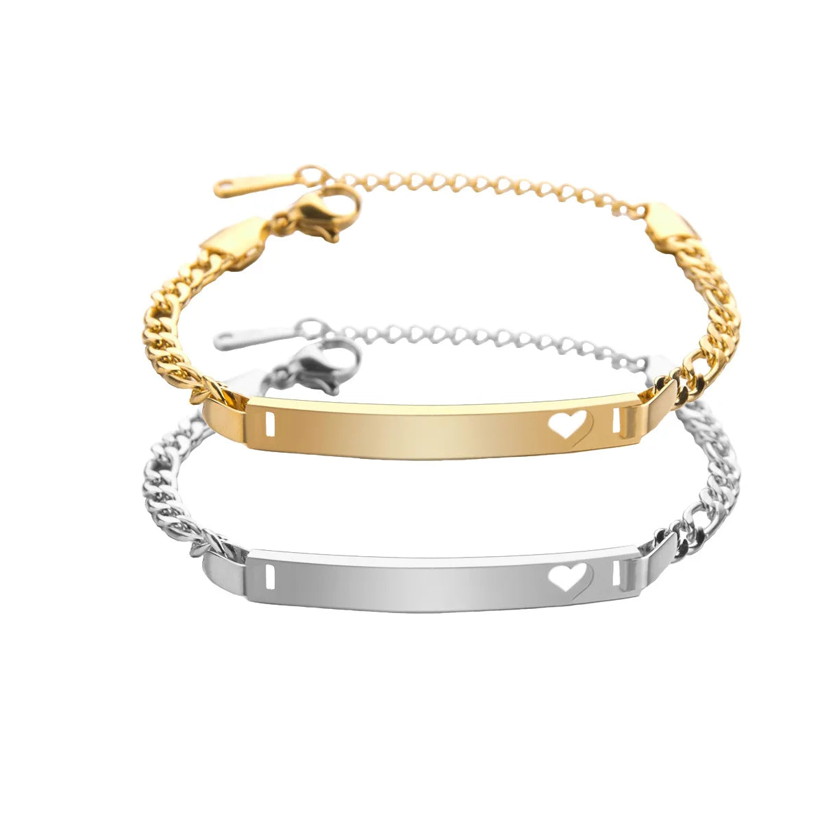 DUOYING Custom Name Newborn Bracelet Personalized Baby ID Engraved Bracelet Engraved Letter Pendant Bangles For Kids Jewelry