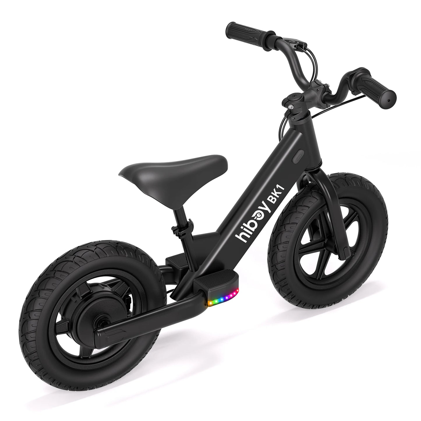 Hiboy BK1 Kids Electric Balance Bike 12 Inch, 5.6/9mph Speed, Adjustable Seat, 4.9 Miles Range for Ages 3-5
