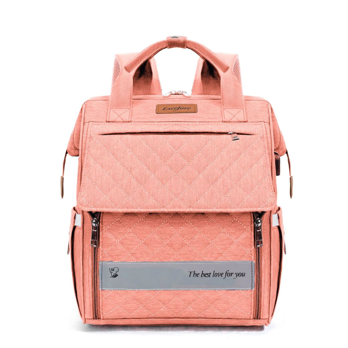 Oxford cloth Mommy Bag Dry-wet Separation Large Capacity Nappy Backpack Multi-Functional Lightweight Mom's Outting Bag Travel