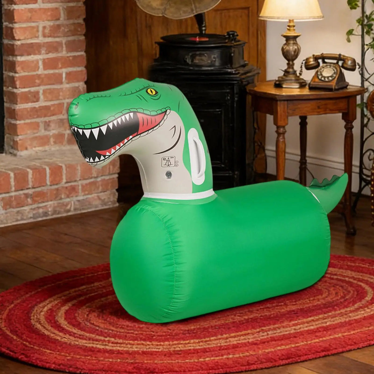 Inflatable Bouncy Animal Toy Leakproof Ergonomic Kids Balance Hopper Ride On Toy Outdoor Indoor Garden Yard Gift