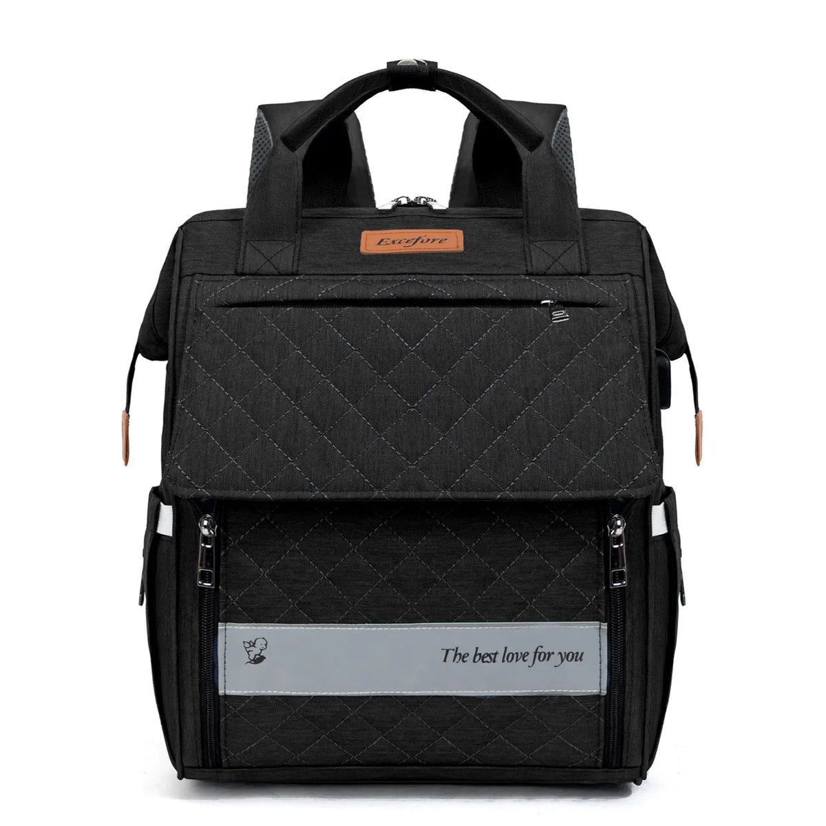 Oxford cloth Mommy Bag Dry-wet Separation Large Capacity Nappy Backpack Multi-Functional Lightweight Mom's Outting Bag Travel