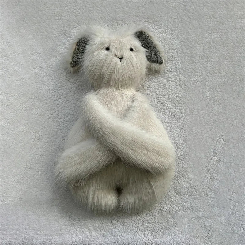 Newborn Photography Props Plush Animal Bunny Doll  Posing Pillow Photo  Cushion Photo Studio Photography Mat