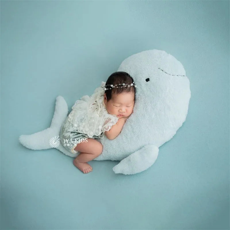 Newborn Photography Props Plush Animal Bunny Doll  Posing Pillow Photo  Cushion Photo Studio Photography Mat