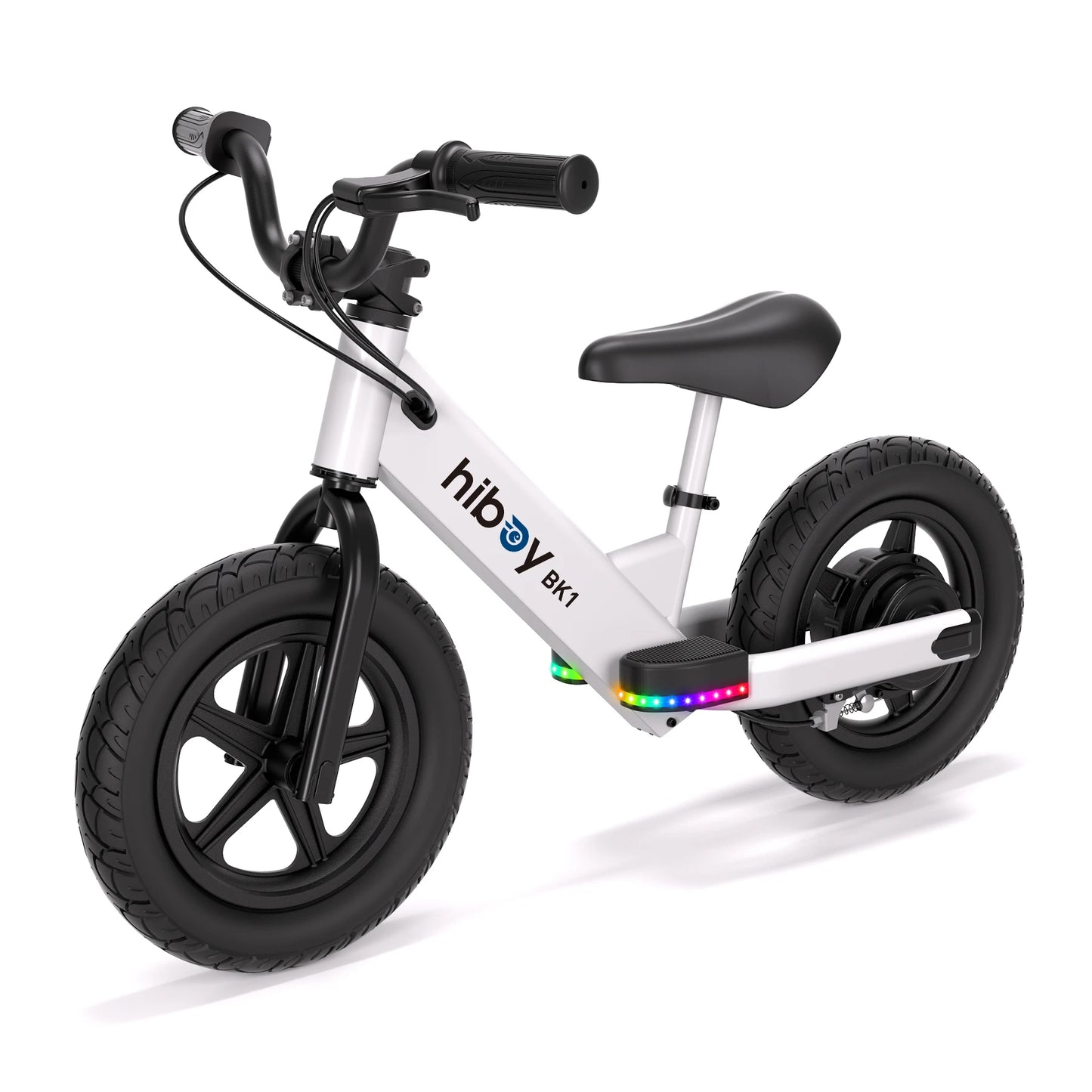Hiboy BK1 Electric Balance Bike for Kids, 12-Inch Tires, 5.6/9 MPH, Adjustable Seat, Up to 4.9 Miles, Electric Bike for Kids Ages 3–5